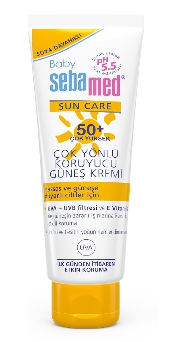 Sebamed Baby Sun Care Güneş Kremi 75ML 50+ Çok Yüksek Faktör Çoçuk Sebamed Baby Sun Care Güneş Kremi 75ML 50+ Çok Yüksek Faktör Çoçuk