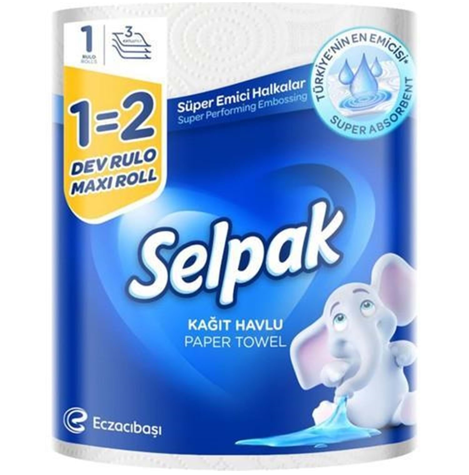 Selpak Kağıt Havlu (3 Katlı) Dev Rulo Pk Selpak Kağıt Havlu (3 Katlı) Dev Rulo Pk