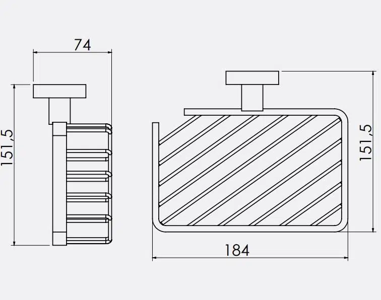 Serel Banyo Diagonal Kare Süngerlik 140104007 E.C.A Serel Banyo Diagonal Kare Süngerlik 140104007 E.C.A