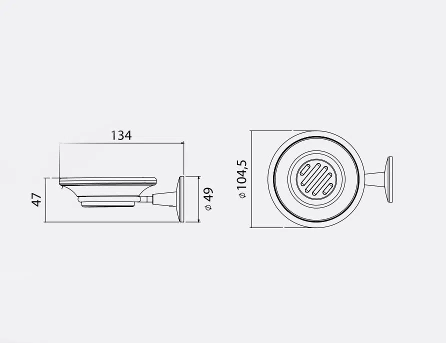Serel Banyo Lale Katı Sabunluk 140101002 E.C.A Serel Banyo Lale Katı Sabunluk 140101002 E.C.A