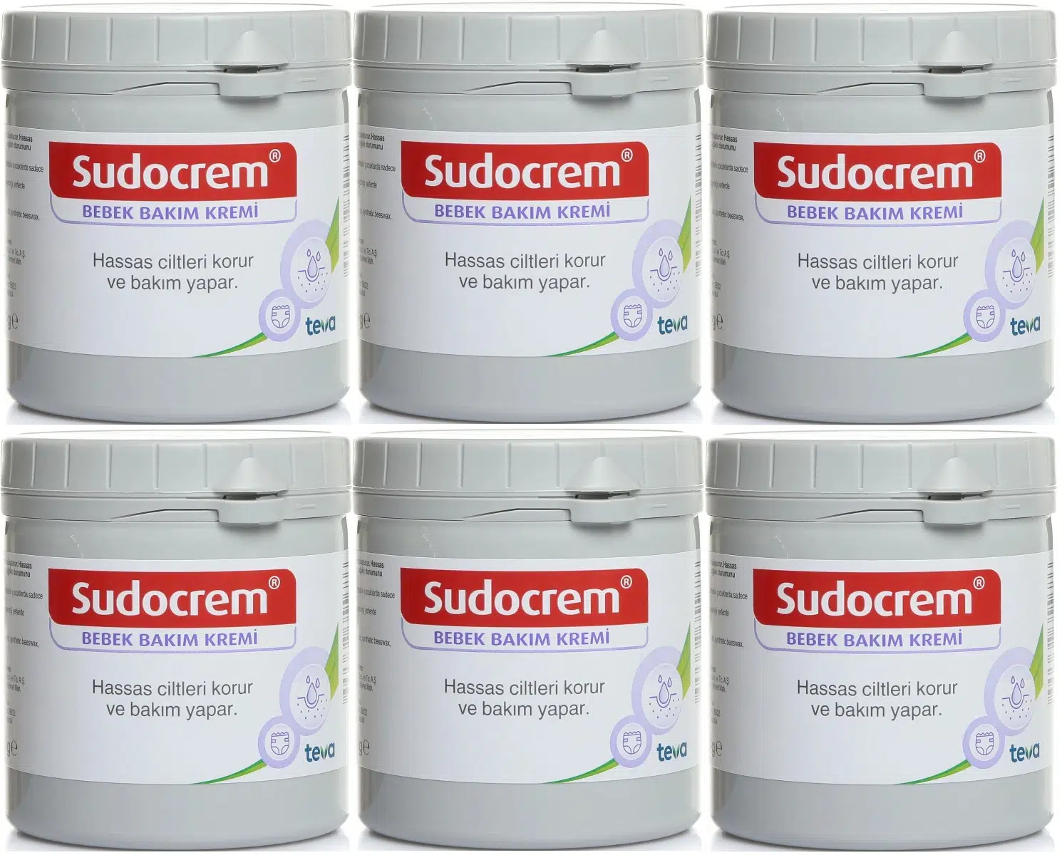 Sudocrem Cilt Bebek Bakım - Pişik Kremi 400GR (6 Lı Set)