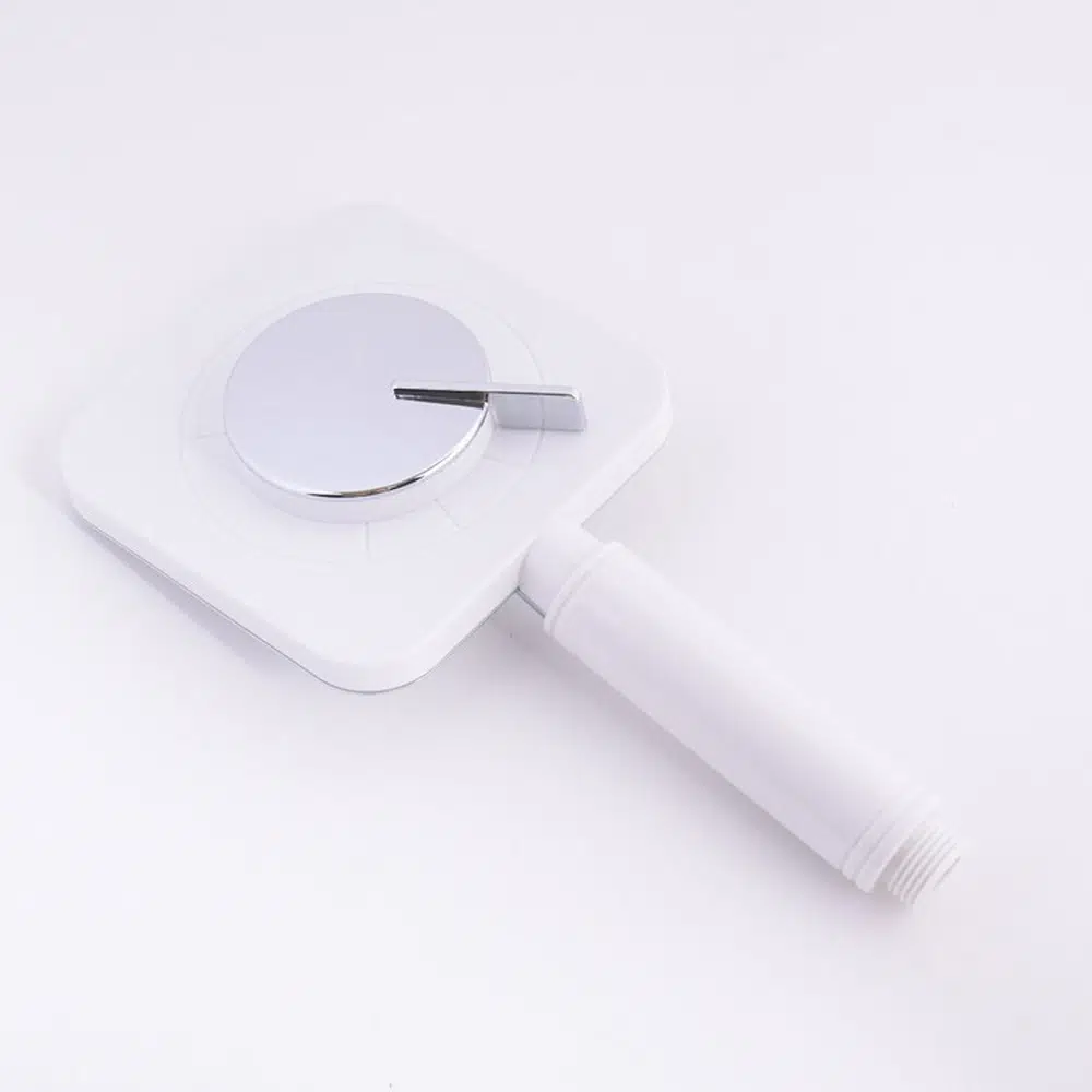 T-MAY Banyo Çamlıca Kare El Duş Seti Başlığı Krom - Beyaz 4 Fonksiyonlu T-MAY Banyo Çamlıca Kare El Duş Seti Başlığı Krom - Beyaz 4 Fonksiyonlu