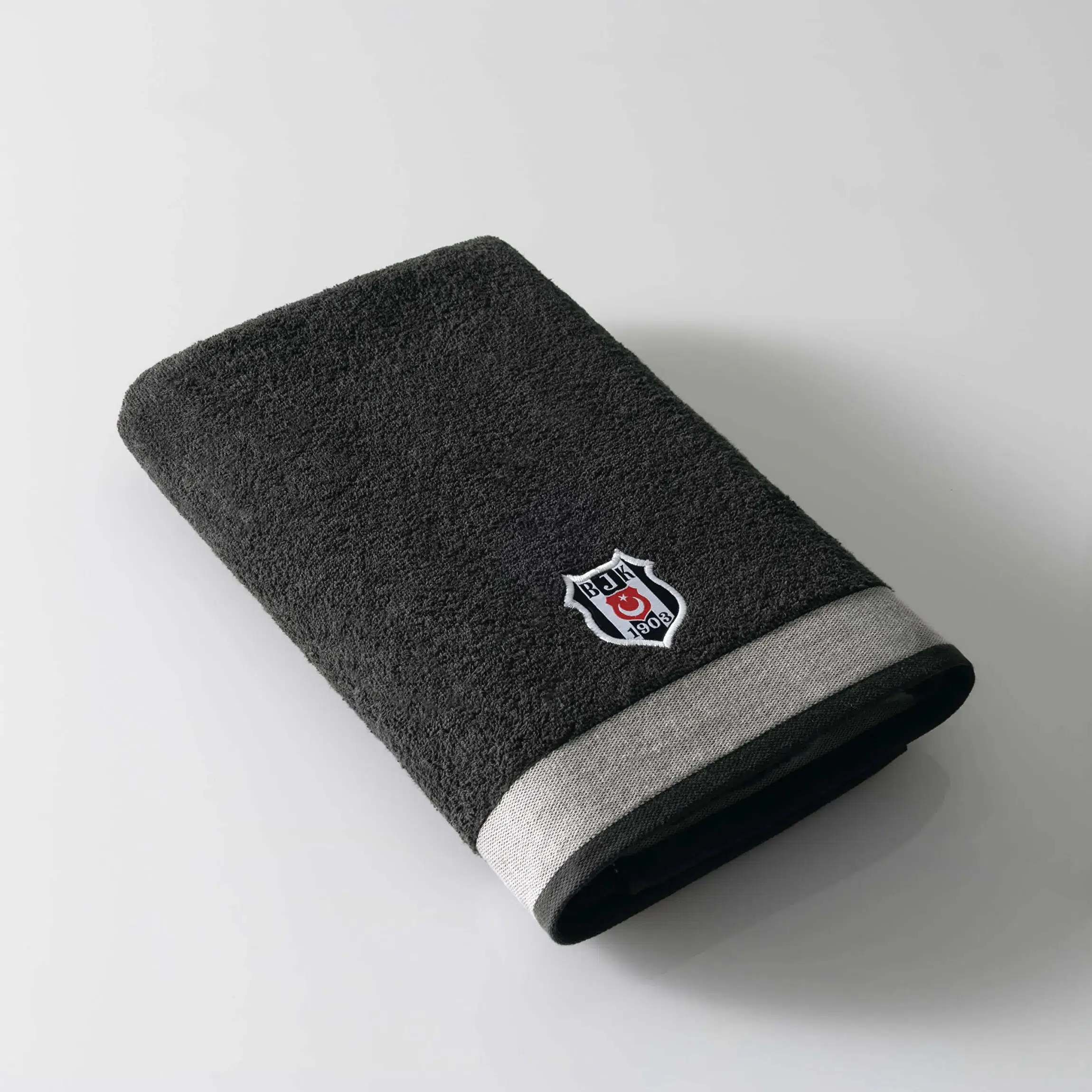 Taç Taraftar Lisanslı Beşiktaş Bukle Banyo Havlusu (70x140)