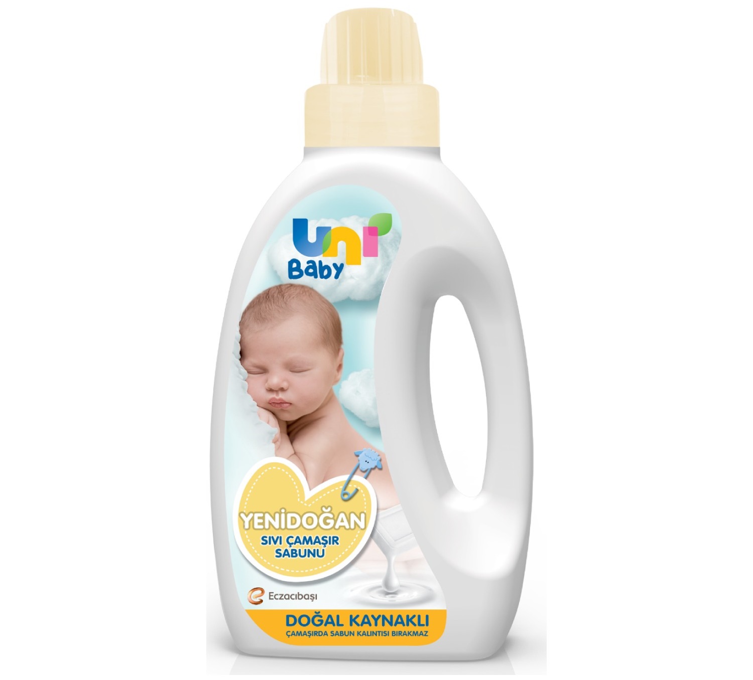 Uni Baby Yeni Doğan Çamaşır Deterjanı/Sabunu 1500ML (Sarı) Uni Baby Yeni Doğan Çamaşır Deterjanı/Sabunu 1500ML (Sarı)
